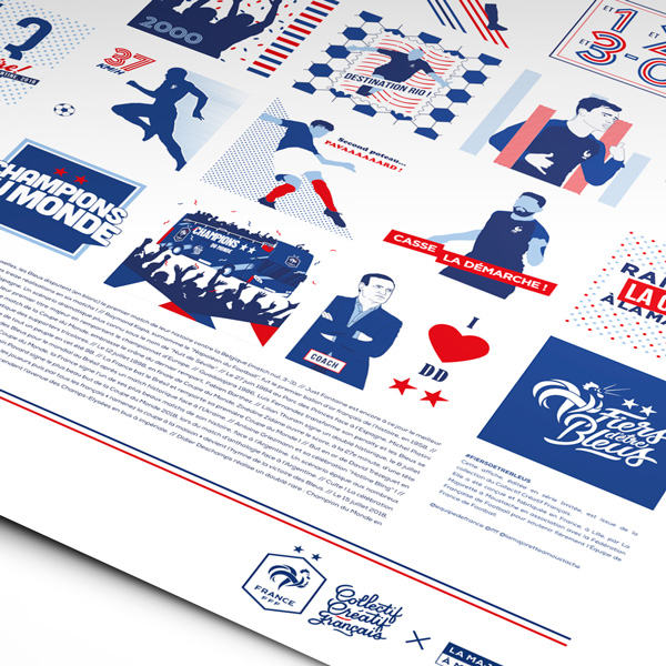 Affiche Fiers d'être bleus