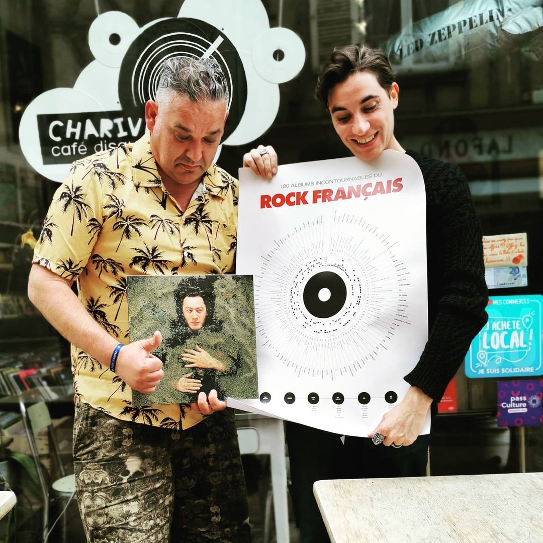 Photo by La Bonne Idée in La Bonne Idee with @lamajoretteamoustache, @ville_de_poitiers, @charivaricafedisquaire, @labonneidee_, and @poitierslecentre. May be an image of 3 people.