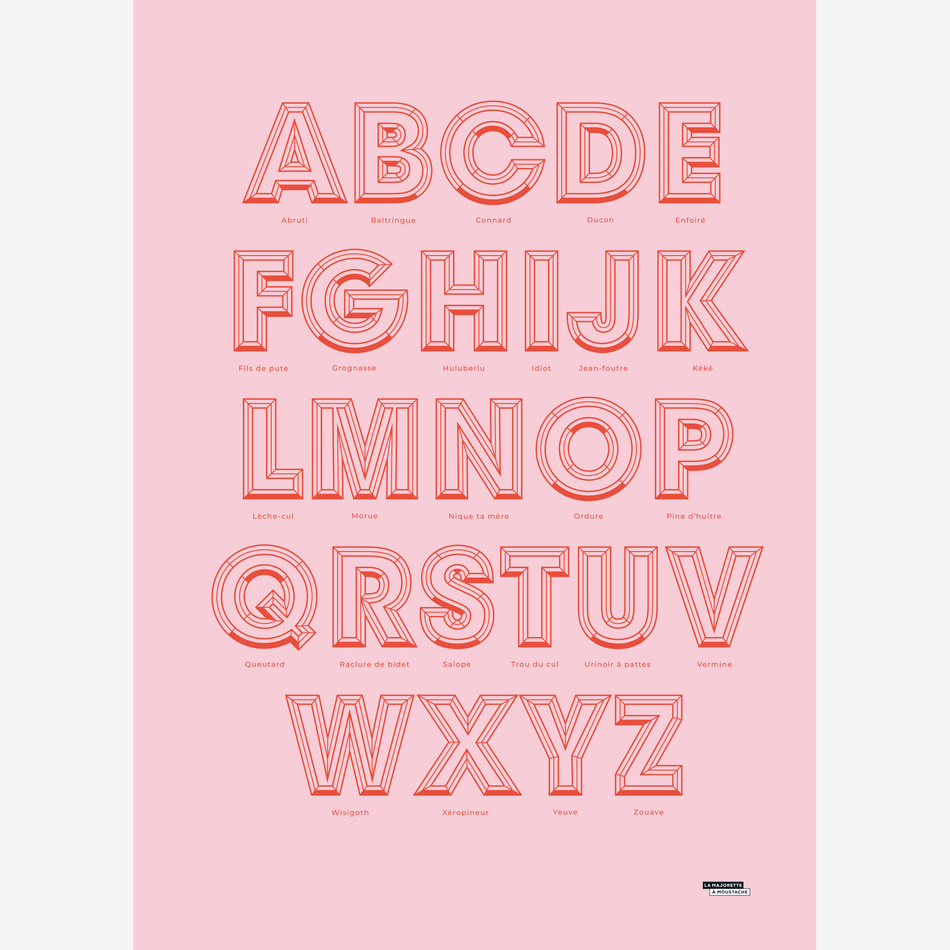 ABCDaire des jurons et insultes