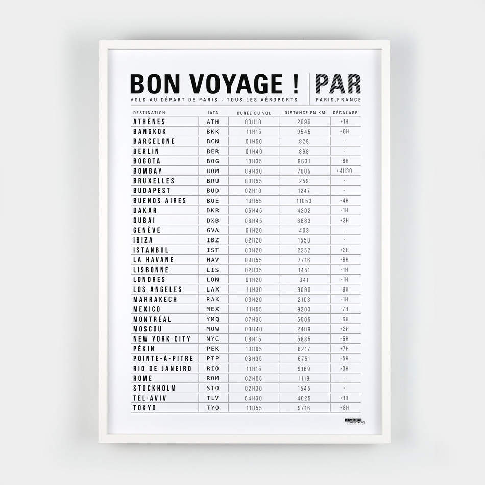 Bon voyage !