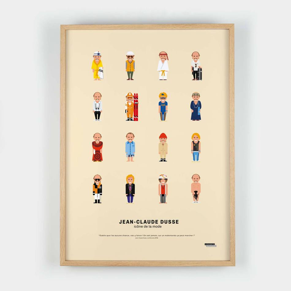 Jean-Claude Dusse, icône de la mode