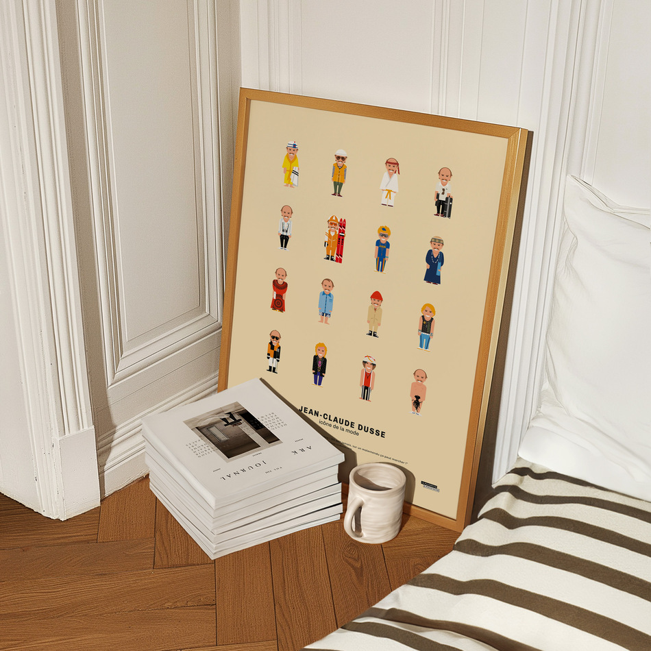 Jean-Claude Dusse, icône de la mode