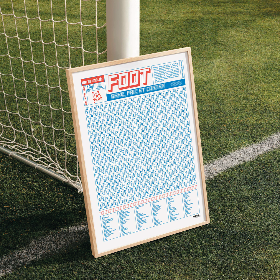 Mots mêlés du foot