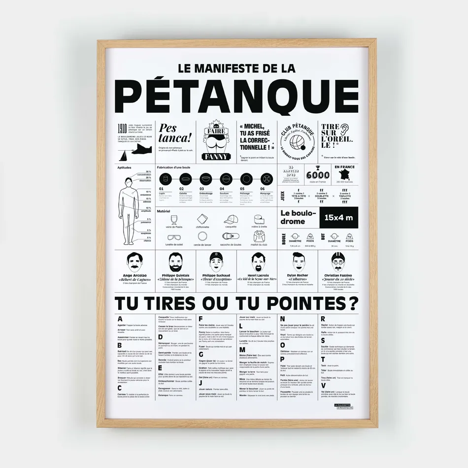 Le manifeste de la pétanque